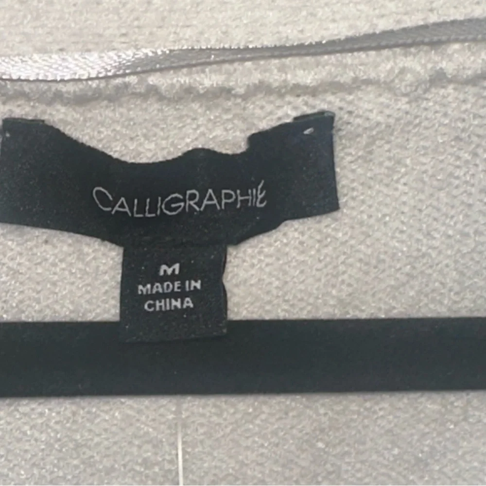 NWT Calligraphie by Anthropologie Cardigan Daisy 🌼 Women’s Sz M